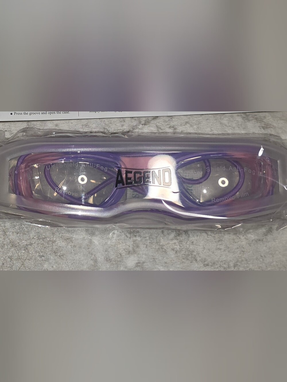 AGEND Swim Goggles Purple